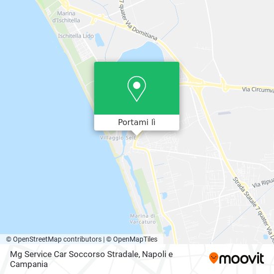 Mappa Mg Service Car Soccorso Stradale