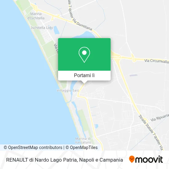 Mappa RENAULT di Nardo Lago Patria