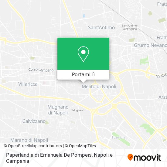 Mappa Paperlandia di Emanuela De Pompeis