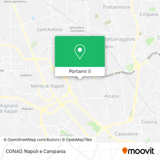 Mappa CONAD