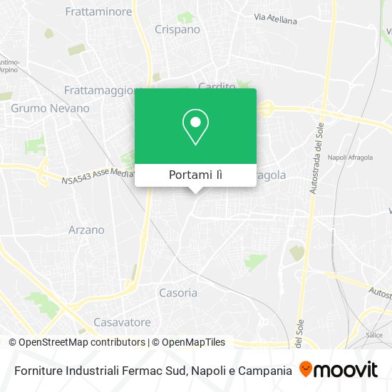 Mappa Forniture Industriali Fermac Sud