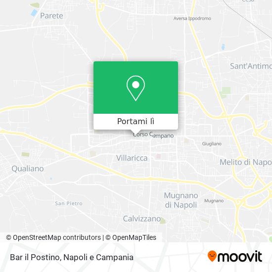 Mappa Bar il Postino