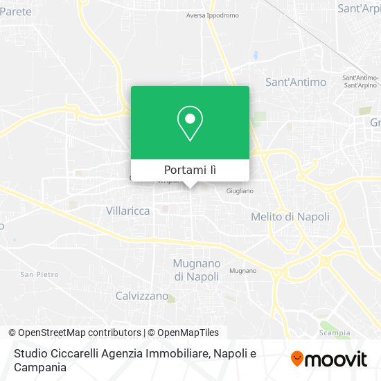 Mappa Studio Ciccarelli Agenzia Immobiliare