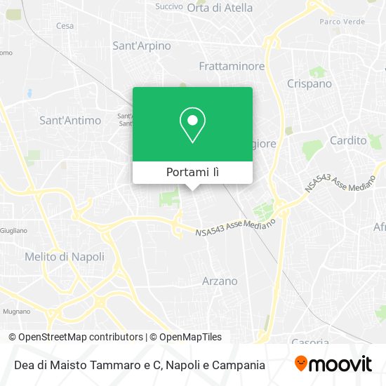 Mappa Dea di Maisto Tammaro e C