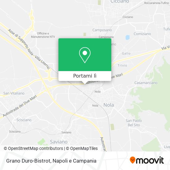 Mappa Grano Duro-Bistrot