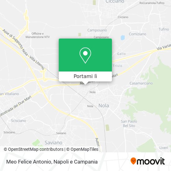 Mappa Meo Felice Antonio