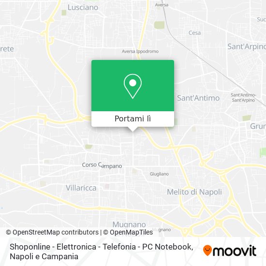 Mappa Shoponline - Elettronica - Telefonia - PC Notebook