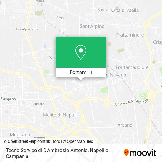 Mappa Tecno Service di D'Ambrosio Antonio