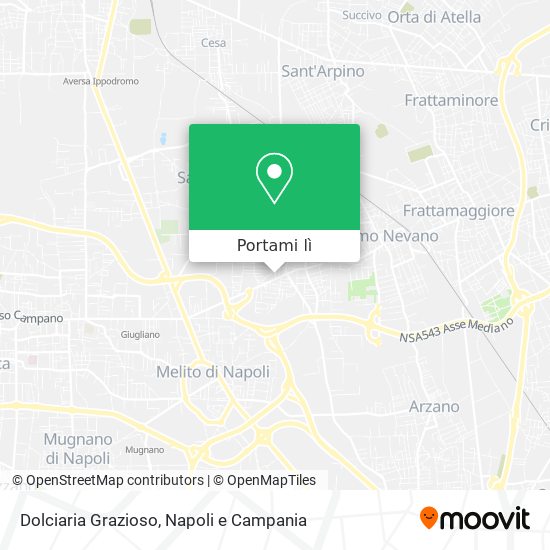 Mappa Dolciaria Grazioso
