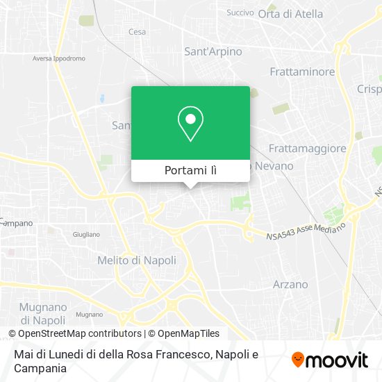 Mappa Mai di Lunedi di della Rosa Francesco