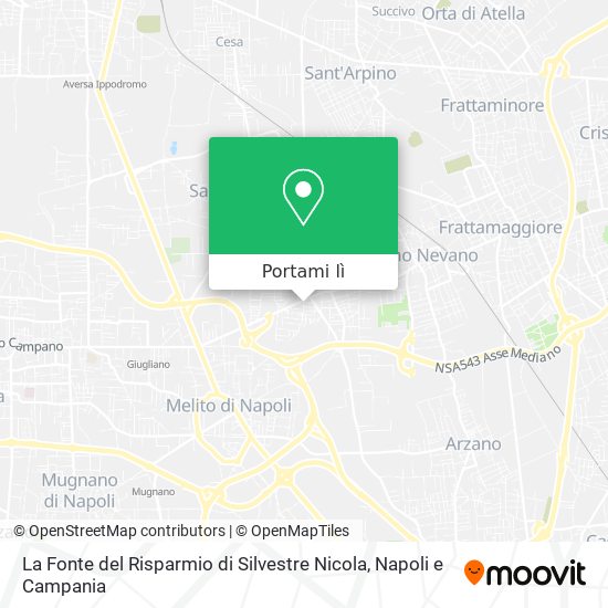 Mappa La Fonte del Risparmio di Silvestre Nicola