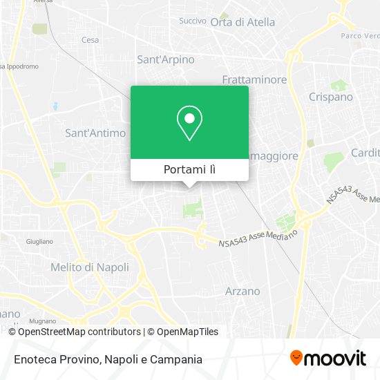 Mappa Enoteca Provino