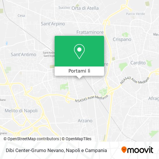 Mappa Dibi Center-Grumo Nevano