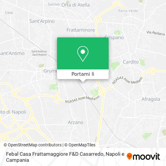 Mappa Febal Casa Frattamaggiore F&D Casarredo