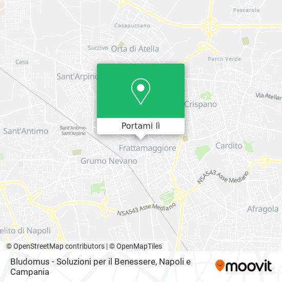 Mappa Bludomus - Soluzioni per il Benessere
