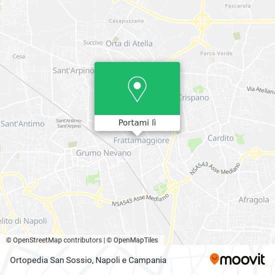 Mappa Ortopedia San Sossio