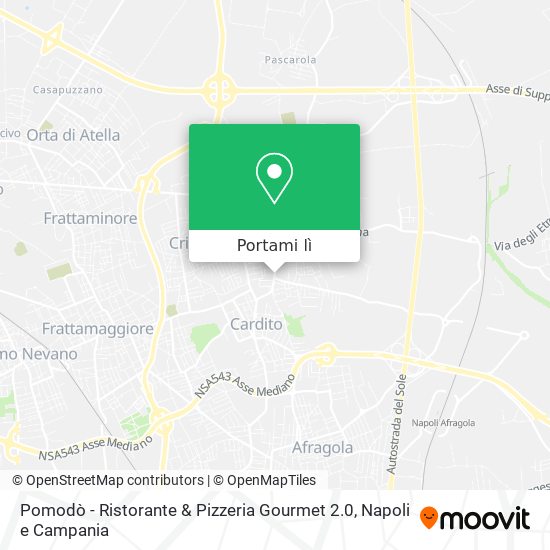 Mappa Pomodò - Ristorante & Pizzeria Gourmet 2.0
