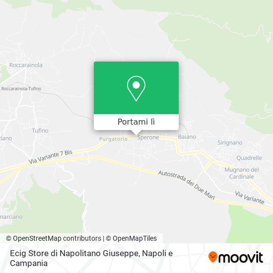 Mappa Ecig Store di Napolitano Giuseppe