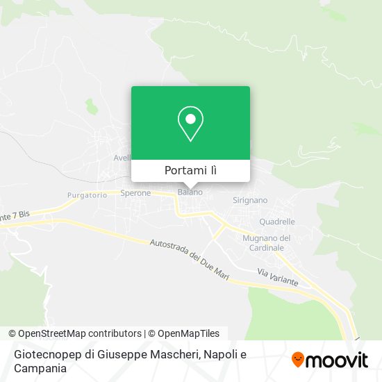 Mappa Giotecnopep di Giuseppe Mascheri