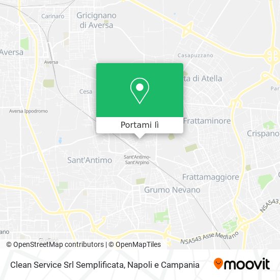 Mappa Clean Service Srl Semplificata