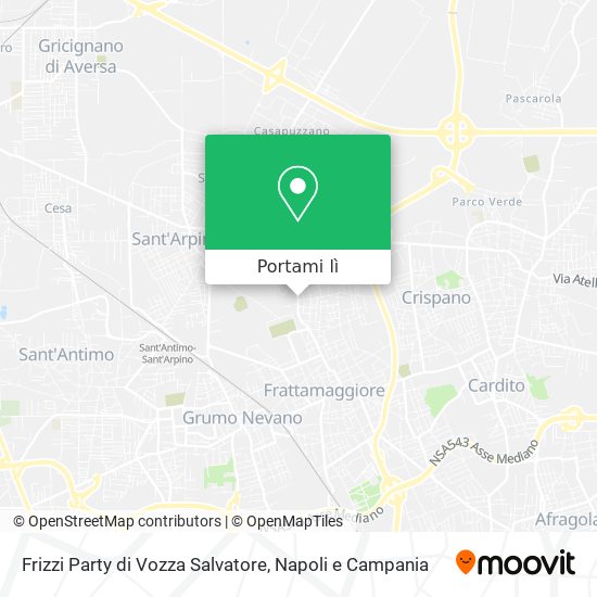 Mappa Frizzi Party di Vozza Salvatore