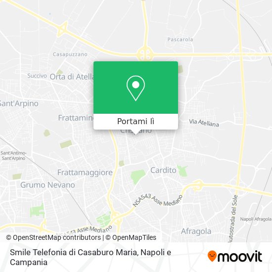 Mappa Smile Telefonia di Casaburo Maria