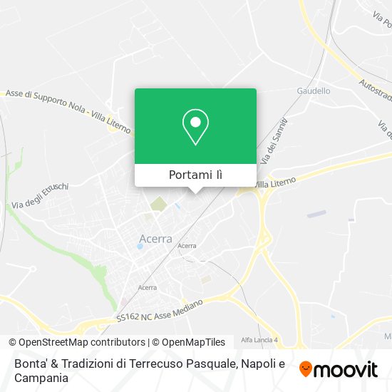 Mappa Bonta' & Tradizioni di Terrecuso Pasquale