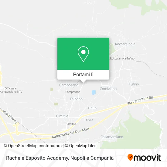 Mappa Rachele Esposito Academy