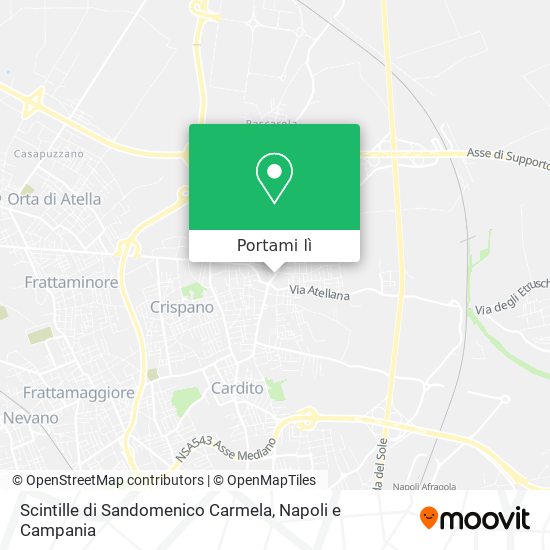 Mappa Scintille di Sandomenico Carmela