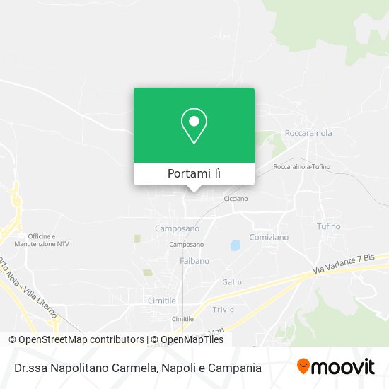 Mappa Dr.ssa Napolitano Carmela