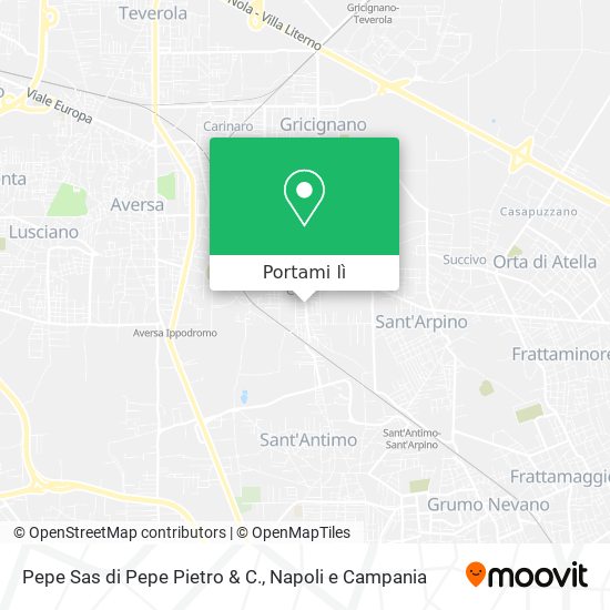 Mappa Pepe Sas di Pepe Pietro & C.
