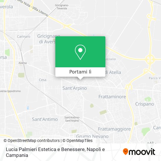 Mappa Lucia Palmieri Estetica e Benessere