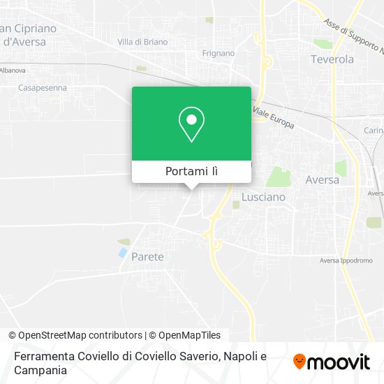 Mappa Ferramenta Coviello di Coviello Saverio