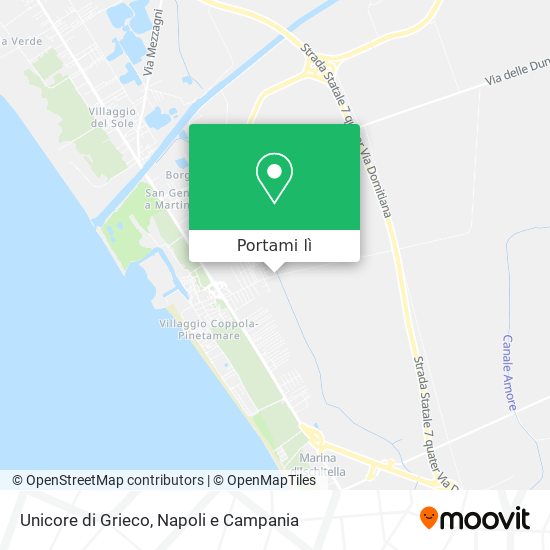 Mappa Unicore di Grieco