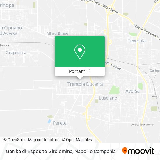 Mappa Ganika di Esposito Girolomina