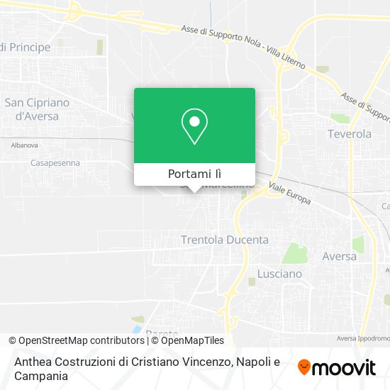 Mappa Anthea Costruzioni di Cristiano Vincenzo