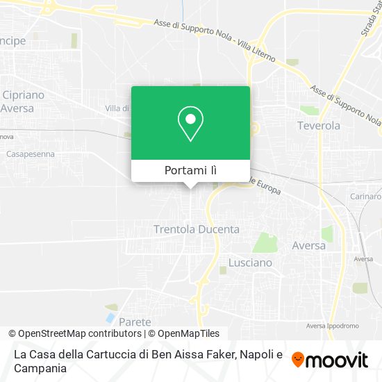 Mappa La Casa della Cartuccia di Ben Aissa Faker