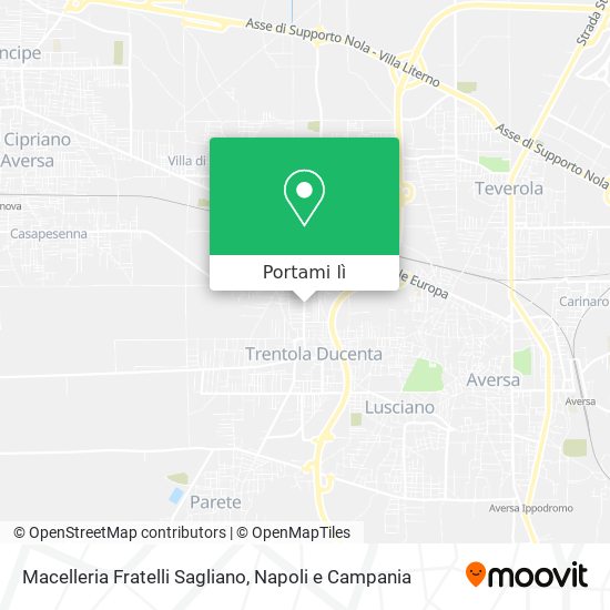 Mappa Macelleria Fratelli Sagliano