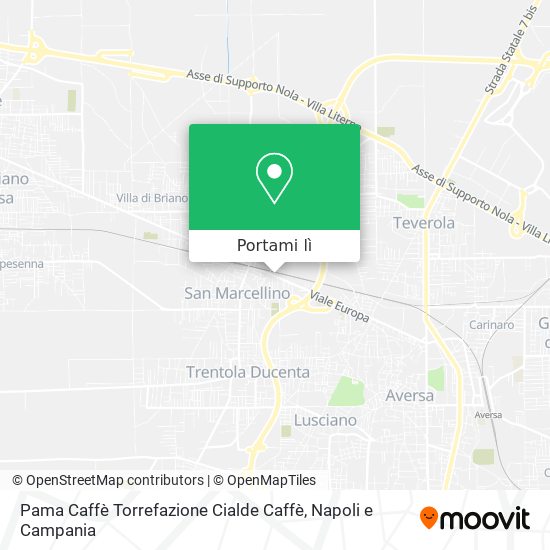 Mappa Pama Caffè Torrefazione Cialde Caffè
