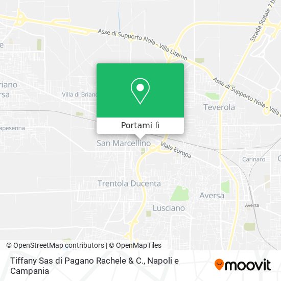 Mappa Tiffany Sas di Pagano Rachele & C.