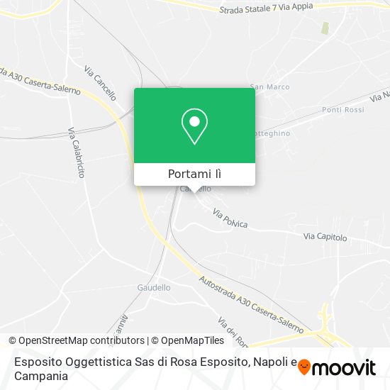 Mappa Esposito Oggettistica Sas di Rosa Esposito