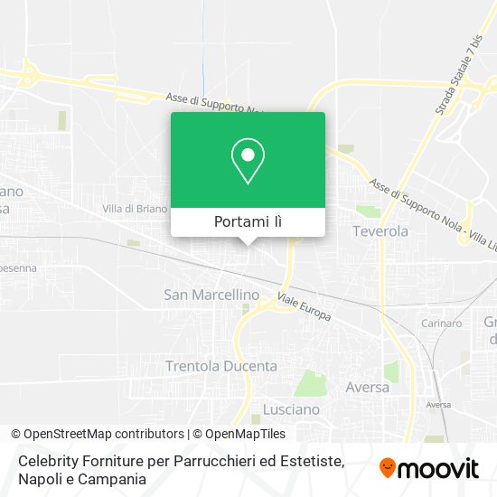 Mappa Celebrity Forniture per Parrucchieri ed Estetiste