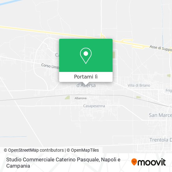 Mappa Studio Commerciale Caterino Pasquale