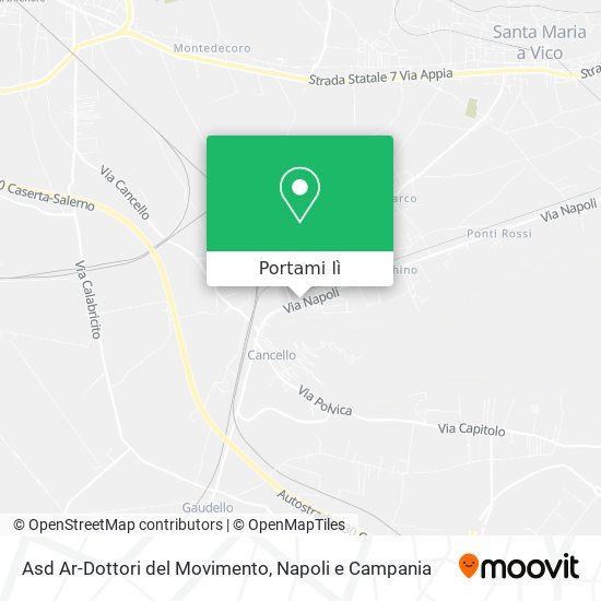 Mappa Asd Ar-Dottori del Movimento