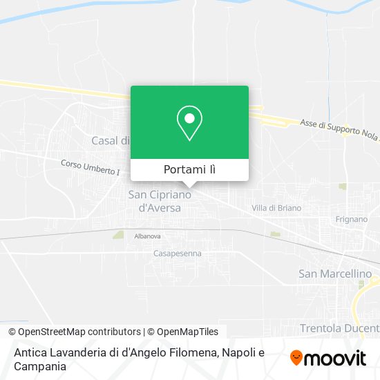 Mappa Antica Lavanderia di d'Angelo Filomena