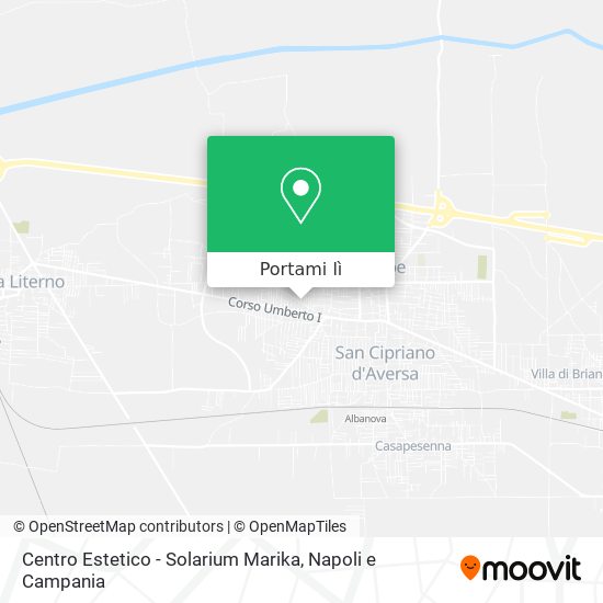 Mappa Centro Estetico - Solarium Marika