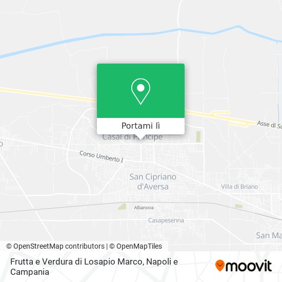 Mappa Frutta e Verdura di Losapio Marco