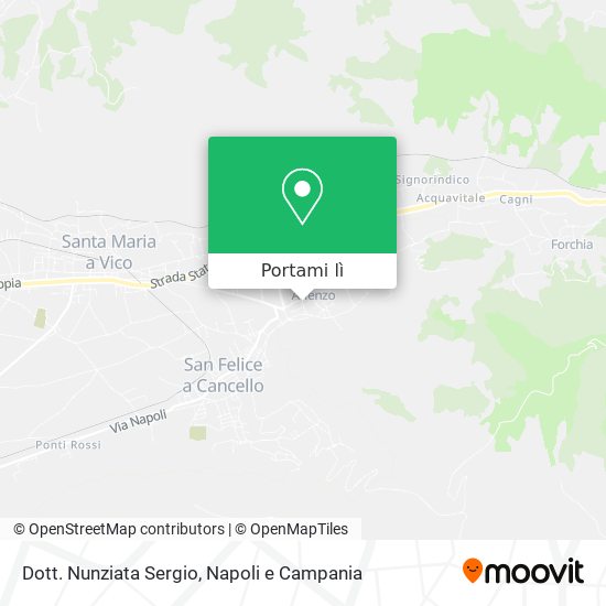 Mappa Dott. Nunziata Sergio