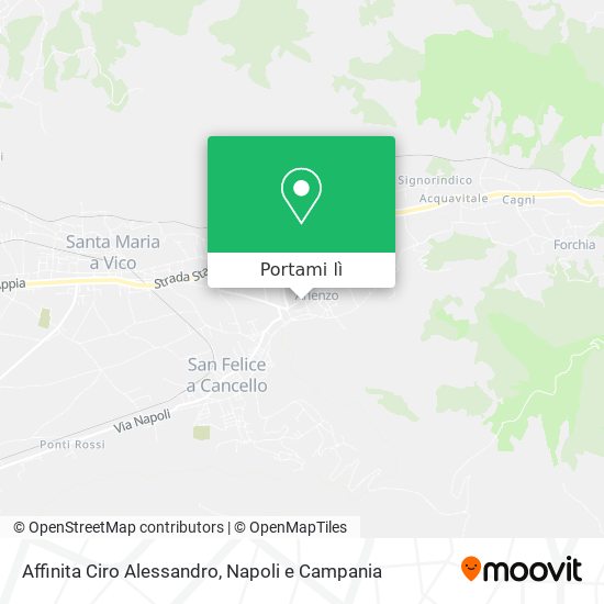 Mappa Affinita Ciro Alessandro