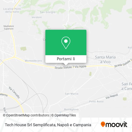 Mappa Tech House Srl Semplificata